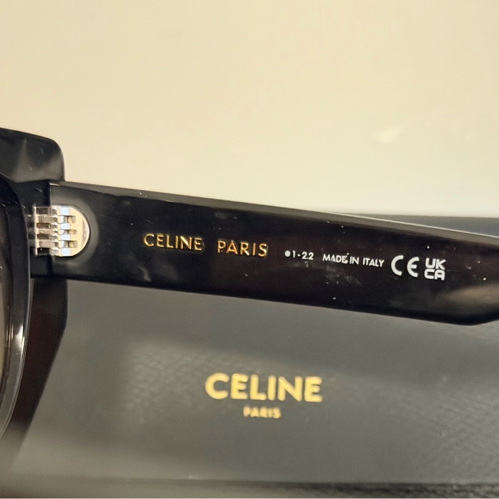 Celine Black Designer Sunglasses - Picture 3 of 4
